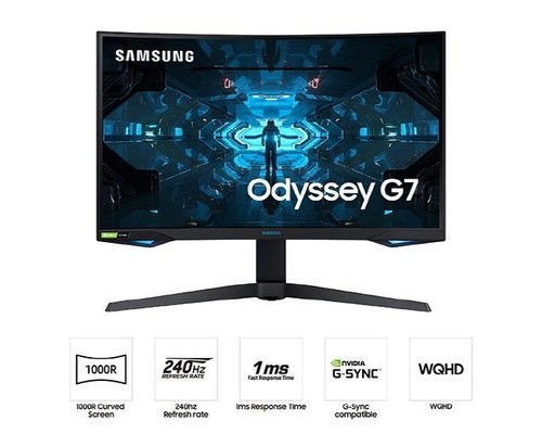 Samsung curved gaming monitor - gaming,