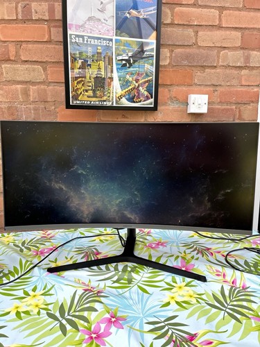 Samsung odyssey 34in - samsung, curved