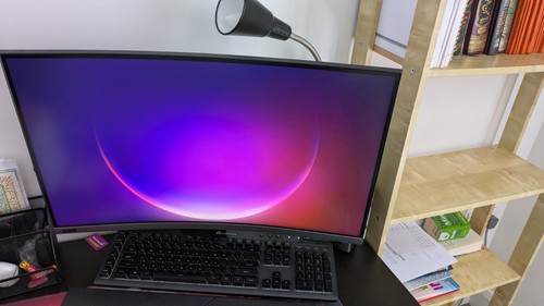 Samsung curved gaming - 27",