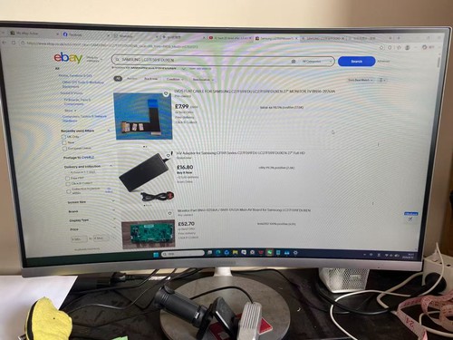 Samsung cf591 curved full - cf591, 27"