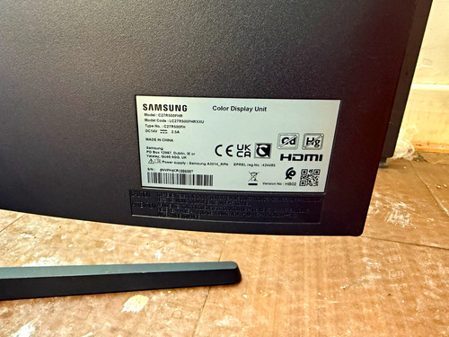 Samsung 27in curved - samsung,